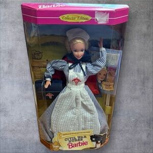 Civil War Nurse Barbie Doll - American Stories Collection - New in Box - 1995